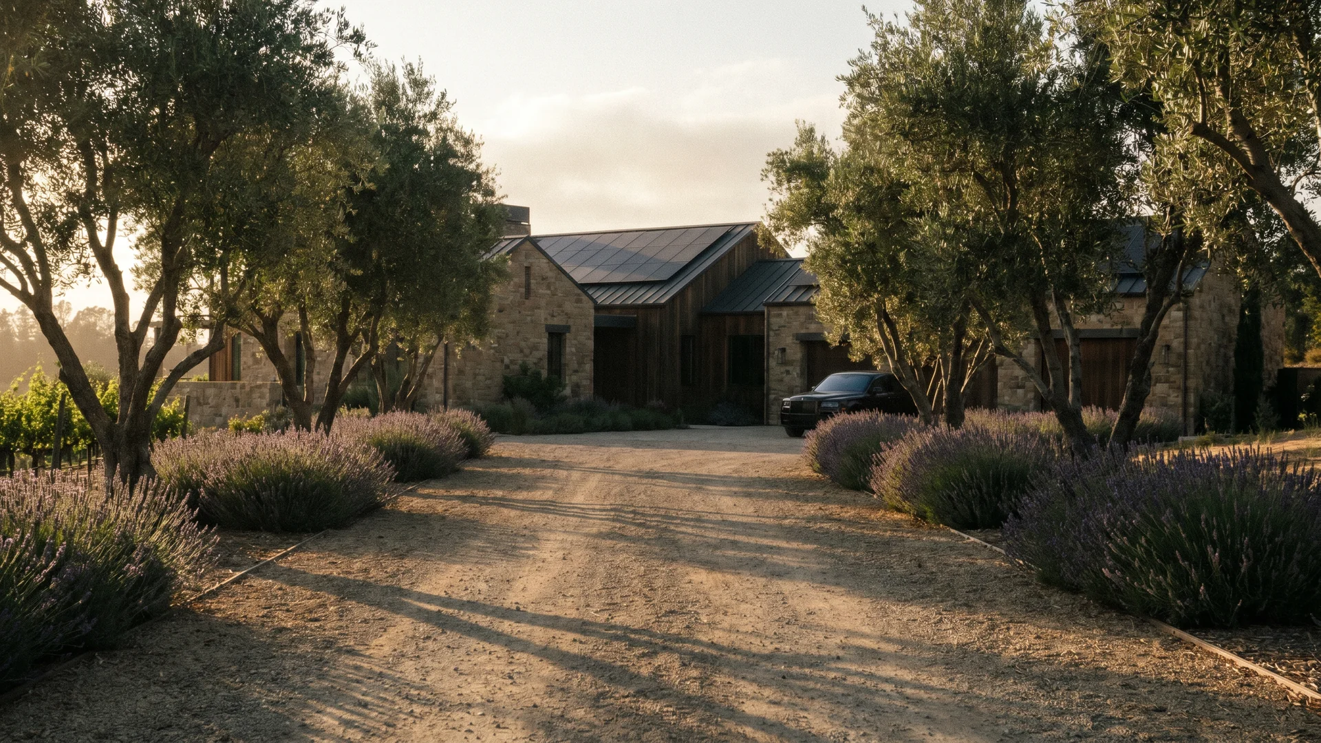 Luxury home exterior