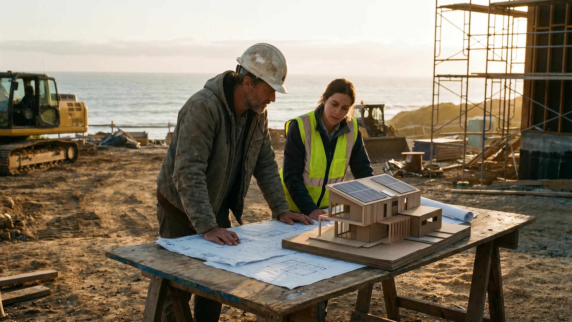 Hillside construction detail — RPV
